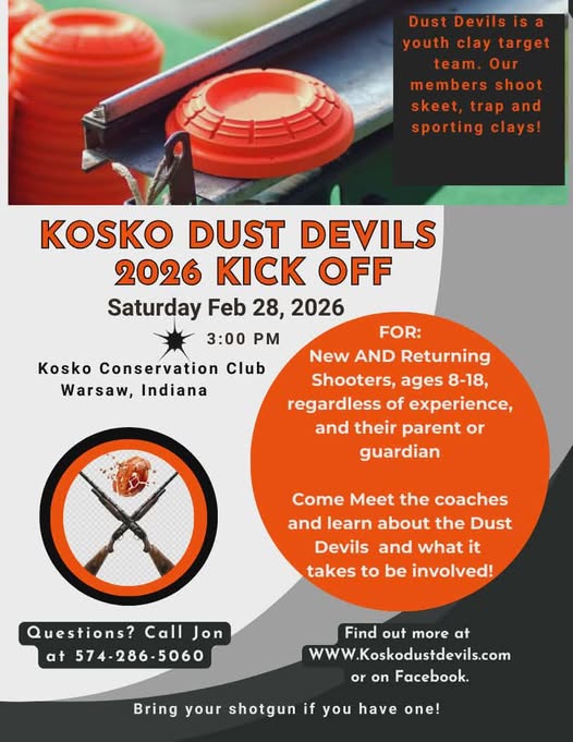 Kosko Dust Devils Call out meeting